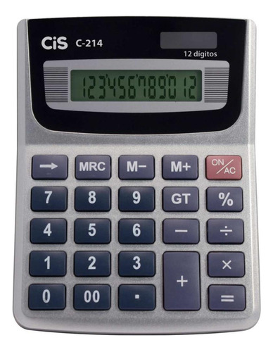 Calculadora De Mesa - 12 Dig. Mod.calck C-214 - Sertic