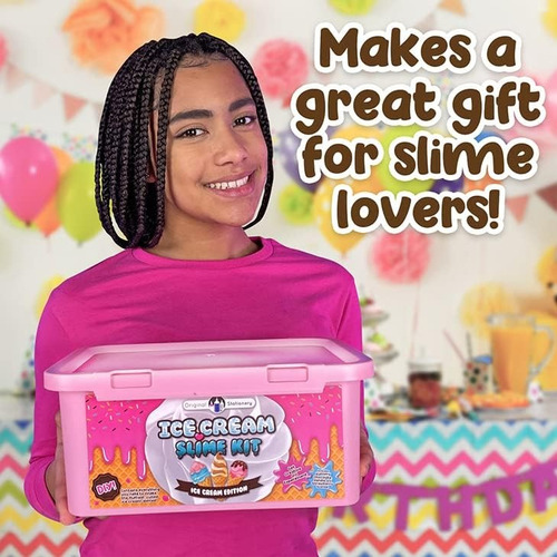 Kit De Slime De Helado, Increíble Kit Para Hacer Slime De He