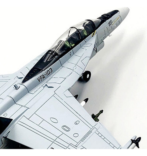 . 1:100 Scale Fa-18f Model Airplane Fighter Airplane For