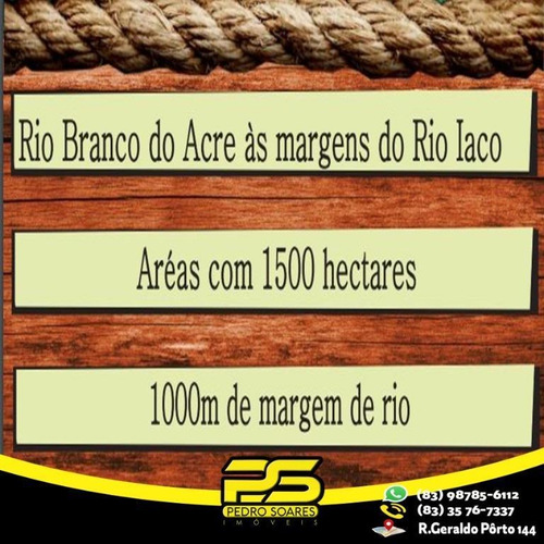 Imagem 11 de 12 de Fazenda À Venda, 15000 M² Por R$ 2.625.000 - Rio Branco/ac - Fa0017