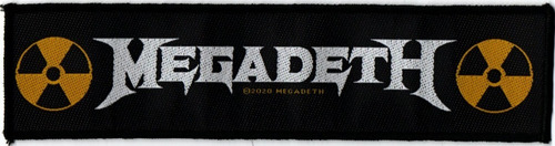 Patch Microbordado - Megadeth - Superstrip Patch 114 Oficial