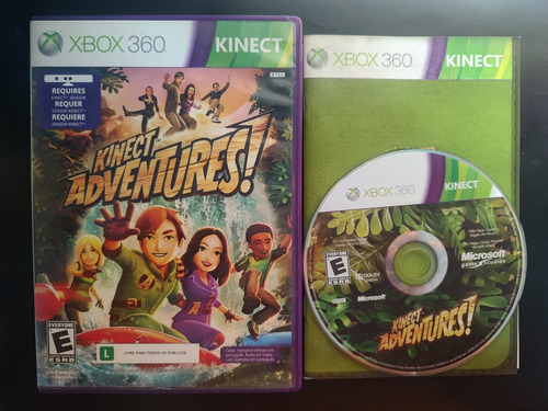 Kinect Adventures Xbox 360 Original Físico Buen Estado Compl