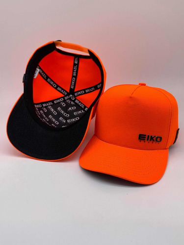 Boné Eiko Brazil Original Laranja Flúor Premium
