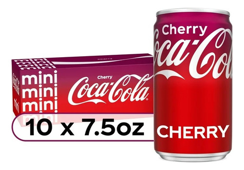 Coca Cola Cherry Mini 10 Cans