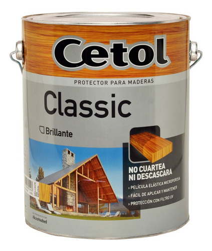 Cetol Classic Brillante pintura impregnante 10L color roble