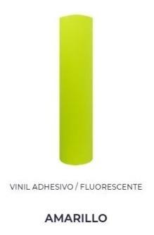 Vinil Adhesivo De Corte Rotulacion Amarillo Limon 61cm X 2m