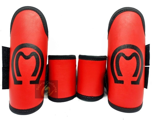 Caneleira Mangalarga Marchador Dianteira P/ Cavalo - Oferta