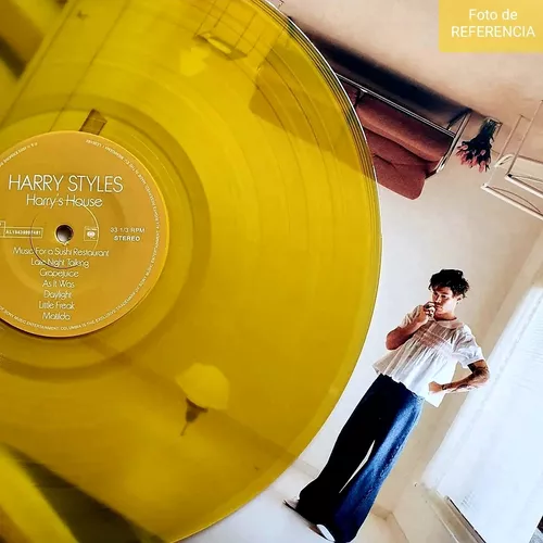 HARRY STYLES  HARRY'S HOUSE  1 LP. ED. LIMITADA. VINILO AMARILLO