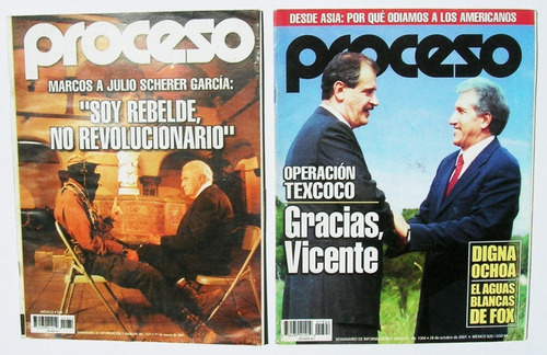 Sub Marcos, Proceso No. 1271 Y 1304, Dos Revistas Mexicanas 