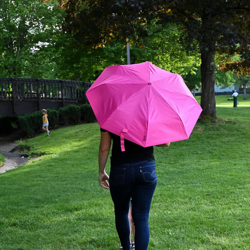 Shedrain Umbrellas Rain Essentials Manual Compacto, Rosa Int