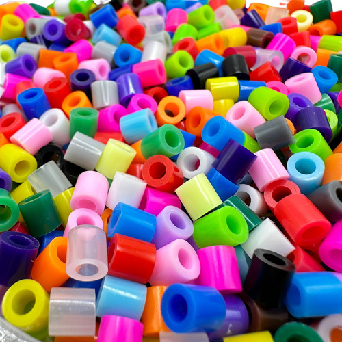 Hama Beads 5 Mm, - 400 Unidades - Variedad De Colores -