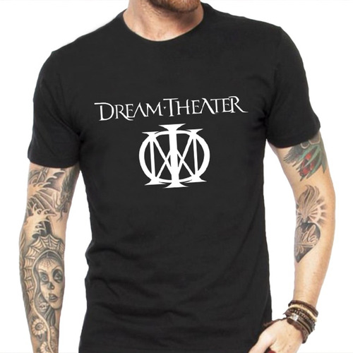 Camiseta Masculina Dream Theater - 100% Algodão