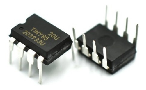 Imagem 3 de 3 de Attiny85 - Attiny85-20pu - Microcontrolador Atmel - Dip08