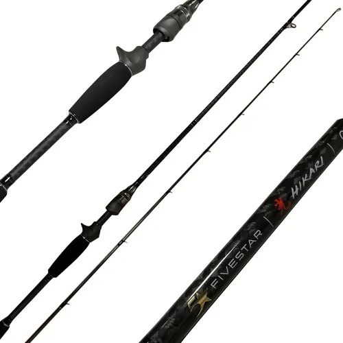 Caña Fivestar Hikari 1,90mt 8-16lb 1 Tramo Baitcast Pas Fuji