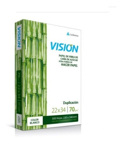 Vision Ledesma Oficio 22x34 70 G Blanca Super Oferta!