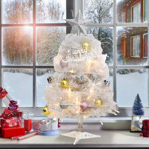 Árbol De De Mesa Pequeño Árbol De Con Luces