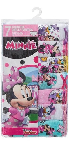 7 Bombachas - Disney Junior Minnie - Talle 2/3 - Handcraft 