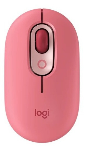 Mouse Inalámbrico Logitech Pop Coral Rose