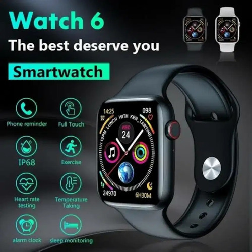 Smartwatch Reloj Inteligente W26 Serie 6 Llamadas Cardio