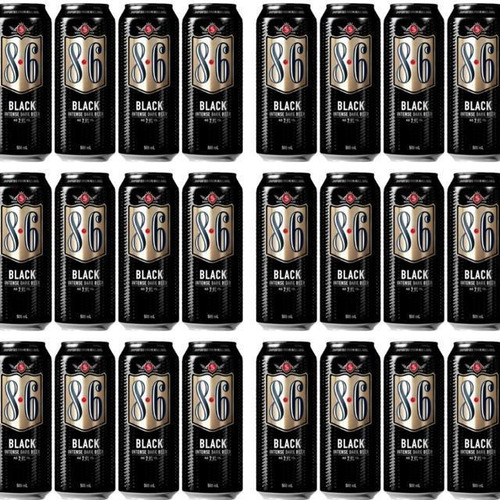 Cerveza Bavaria 8.6 Black Lata 500ml Holanda Pack X24 Oferta