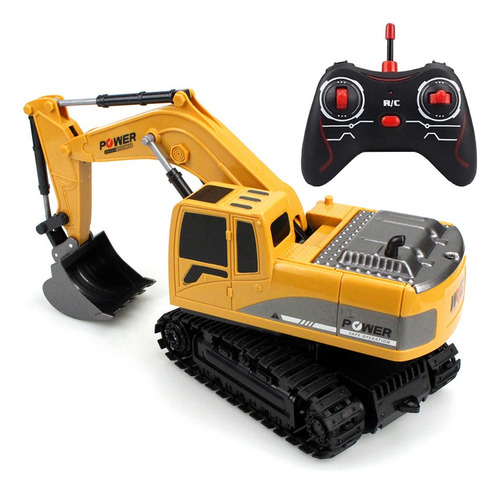 1:24 Rc Excavadora De Juguete Para Niños Regalo De Navidad