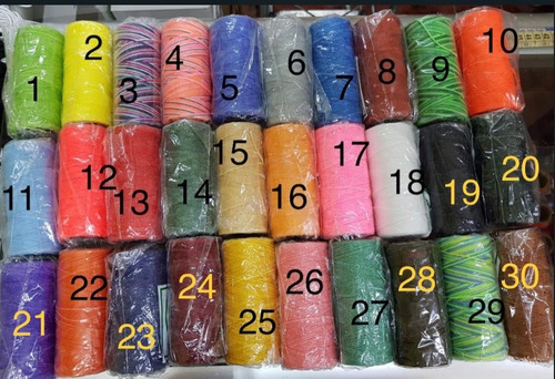 Hilos Encerado Para Macrame