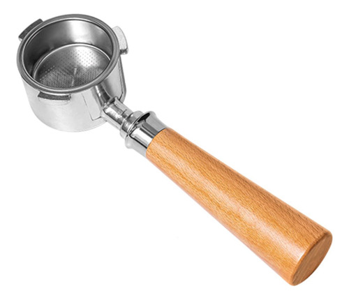 Mango Ergonómico De Portafilter De Portafilter De 51 Madera