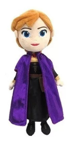 Juguete Peluche Con Sonido 20cm Elsa Anna Olaf Frozen Disney