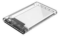 Comprar Carry Disk 2.5 Hdd Ssd 2.0 Sata Case Disco Rígido Externo Transparente