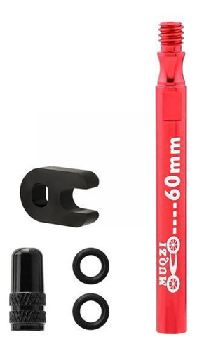 2 Accesorios De Vástago De La Válvula De La 1pc Rojo 60mm