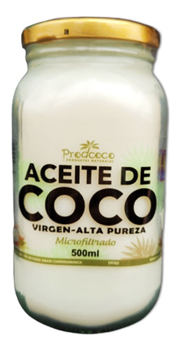 Aceite De Coco Prodcoco 500ml - mL a $110