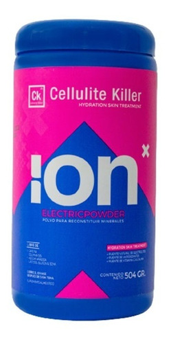 Electric Powder Cellulite Killer Ion X De 504 Gr