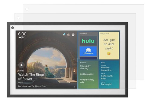 2 Protector Pantalla Mate Antirreflejo Para Echo Show 15