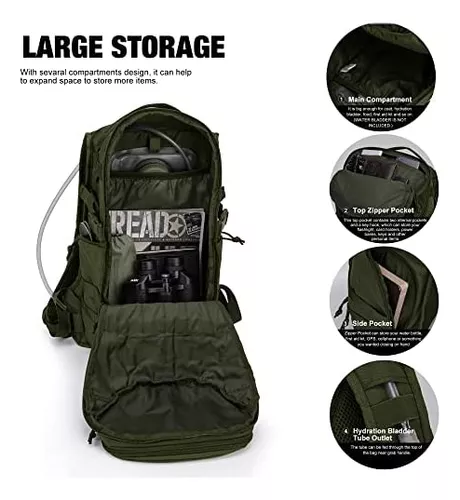 Mochila Militar Mardingtop 28l, Mochila Táctica Molle Hombre