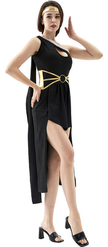 Vestido Largo Fiesta Temática Cleopatra