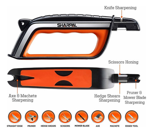 Sharpal 103n All-in-1 Cuchillo, Cuchilla Del Cortacésped, Ha