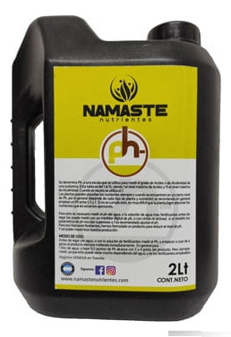 Namaste Reductor Ph Menos Corrector Agua 2l 