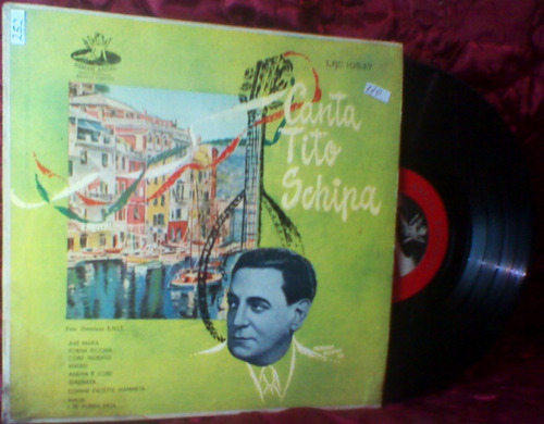 Canta Tito Schipa-discos Angel Argentina 33rpm- 10 Pulgadas