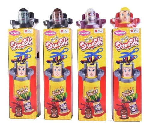 Smooshi Mix Peluqueria Juego De Masa 3 Potes Top Toys 