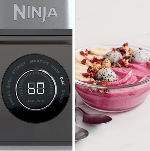 Licuadora Con Procesador Ninja Co401b 1200w Extractor