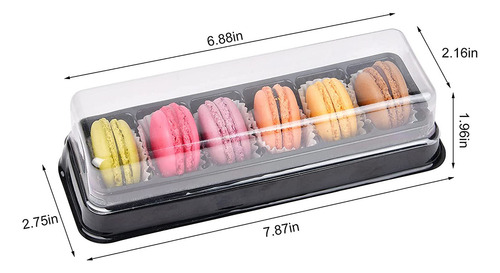 10 Cajas De Embalaje Para Macarrones Domésticos Para Envasar