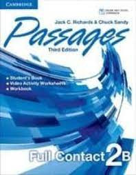 Libro Passages Level 2 Full Contact B 3rd Edition De Vvaa Ca