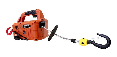 Guincho Elétrico Portátil Polti 500 Kg 7,6 Mts Com Controle Cor Azul