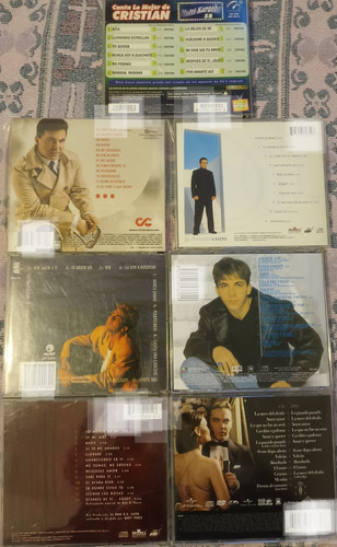 Cristian Castro Dicen / Un Segundo / Lo Mejor / Mi Vida / Oi (Usado)