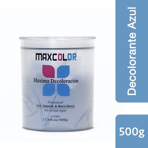Maxcolor® Polvo Decolorante Azul 500g