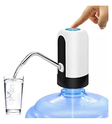 Dispensador De Agua Electrico Para Botellon Usb Recargable.