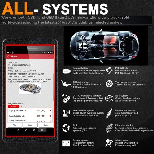 Imagen 5 de 9 de Launch X431 Pro Mini Bidireccional 31+ Funciones De Reset