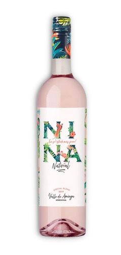 Vino Nina Natural Special Blend Rosado 750ml Valle De Aminga
