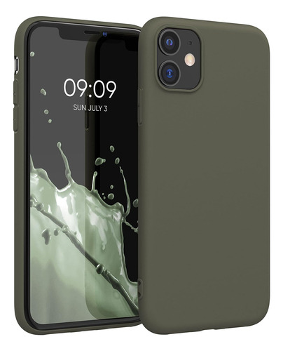 Funda Kwmobile Para iPhone 11-olive Green Matte