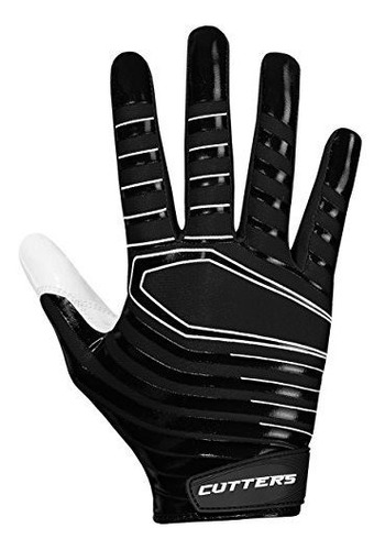 Cutters Gloves Guantes Receptores Rev 3.0, Negros, Pequeños